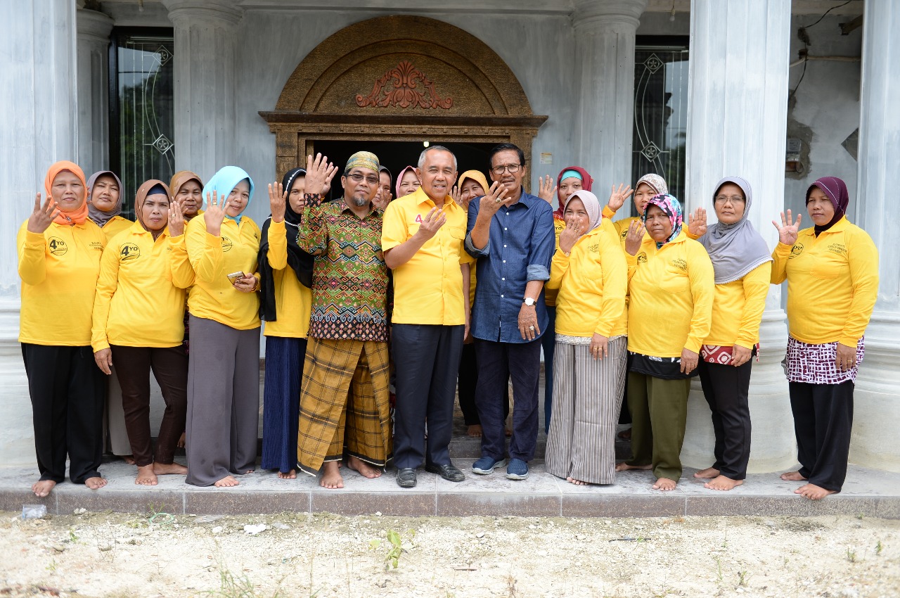 Arsyadjuliandi Rachman Sudah Berbuat, Masyarakat Desa Bumi Mulya Bulat Pilih AYO